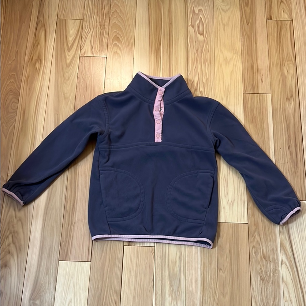 Athleta purple and Pink Quarter-Zip Sweatshirt